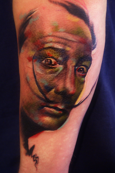 Looking for unique  Tattoos? Salvadore Dali